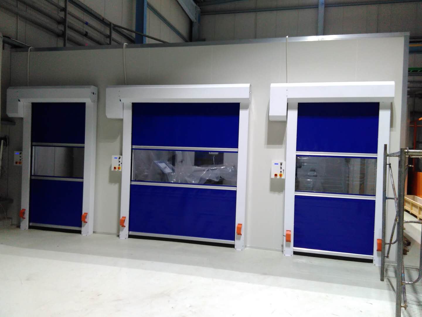 PVC快速卷簾門-光電式